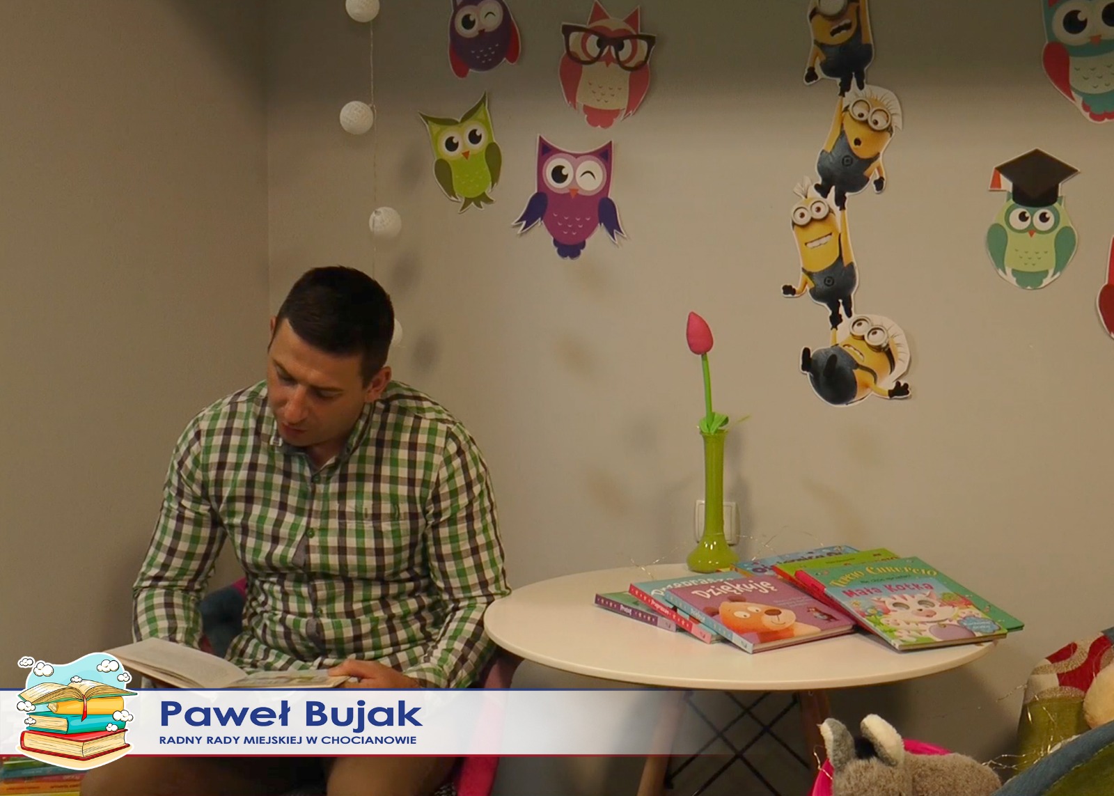 Paweł Bujak czyta dla dzieci (wideo) 